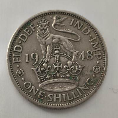 Krab外币市集Vol.23 - 英国1948年1先令