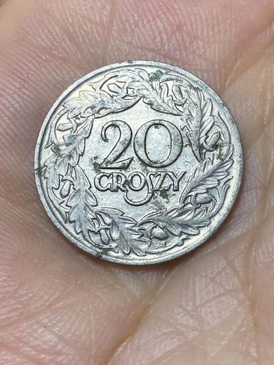 2025年第七十四场(总第一百场）外国好品散币(免佣金) - 波兰🇵🇱1923单年份20格罗希(共和国首套)