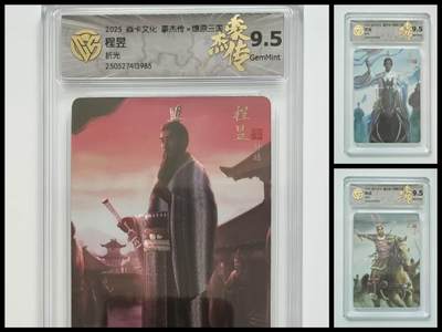 阳大大卡牌超级大甩拍第64期（周五晚上九点截拍，持续收拍品，进群福利早知道） - 焱卡文化 三国豪杰传 孙启鑫 程昱➕陈武➕贾诩