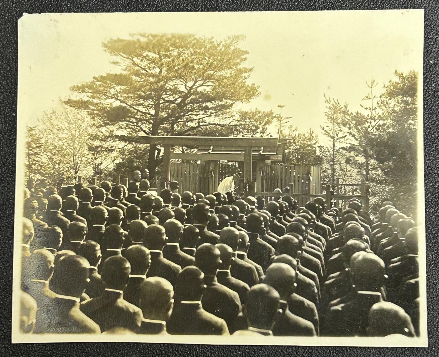 西秦中古拍卖第五十三期 不忘历史·抗战收藏 抗战时期 日本海军合影照片