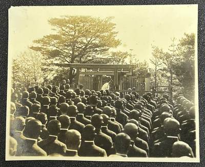 西秦中古拍卖第五十三期 - 不忘历史·抗战收藏 抗战时期 日本海军合影照片