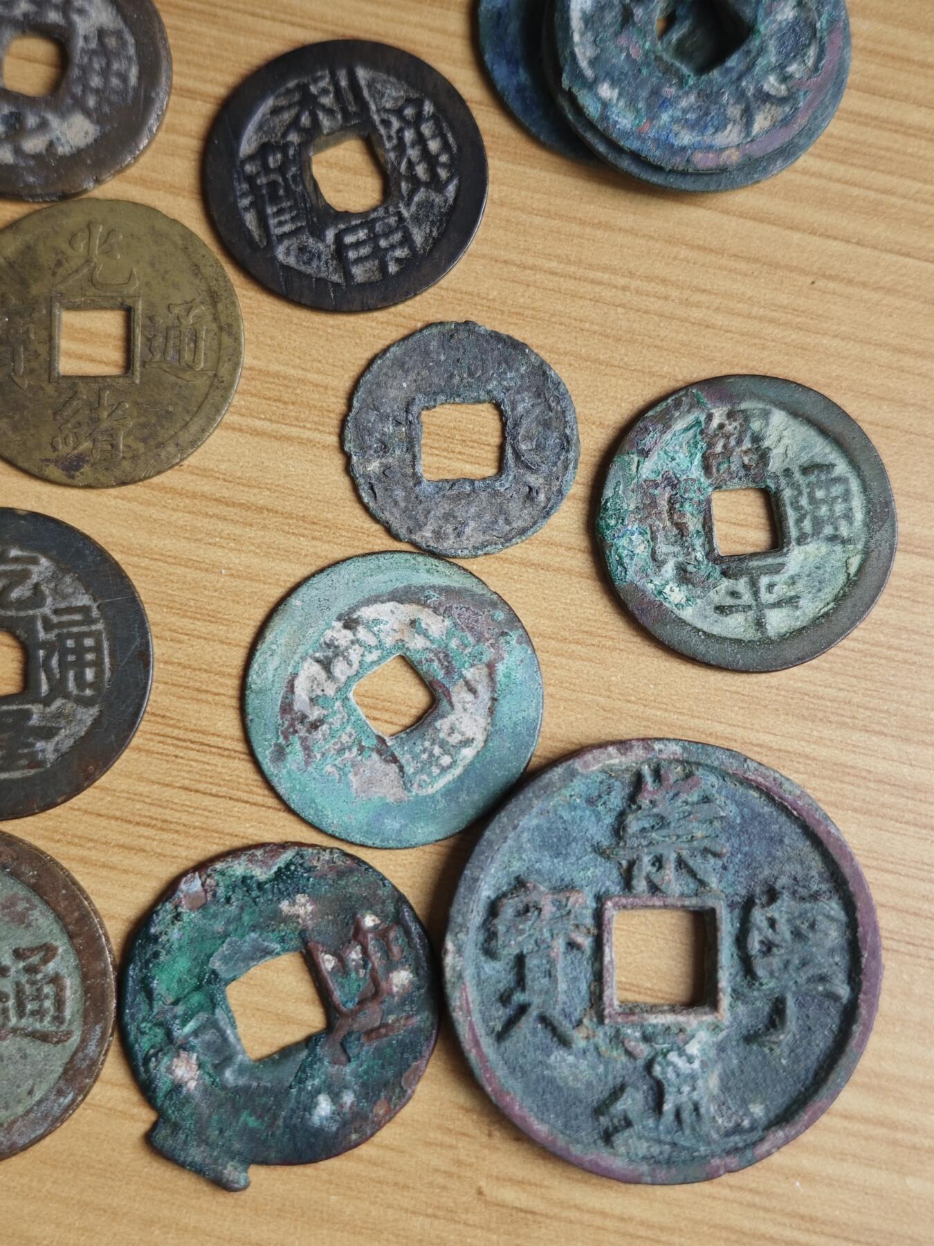丝路的贵霜小店•暑期末期「第8期」 古钱币一组