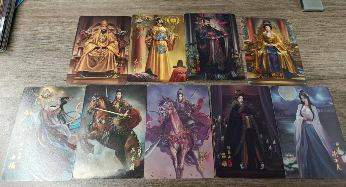龙虎卡牌第48场 （无佣金，满120包邮，欢迎送拍，摩点开车） 纱布闪37张  阿毛玩卡  寻梦华夏精选（包括前四弹sp  前四弹卡头和前四弹女卡）  赠图5四张精美单卡