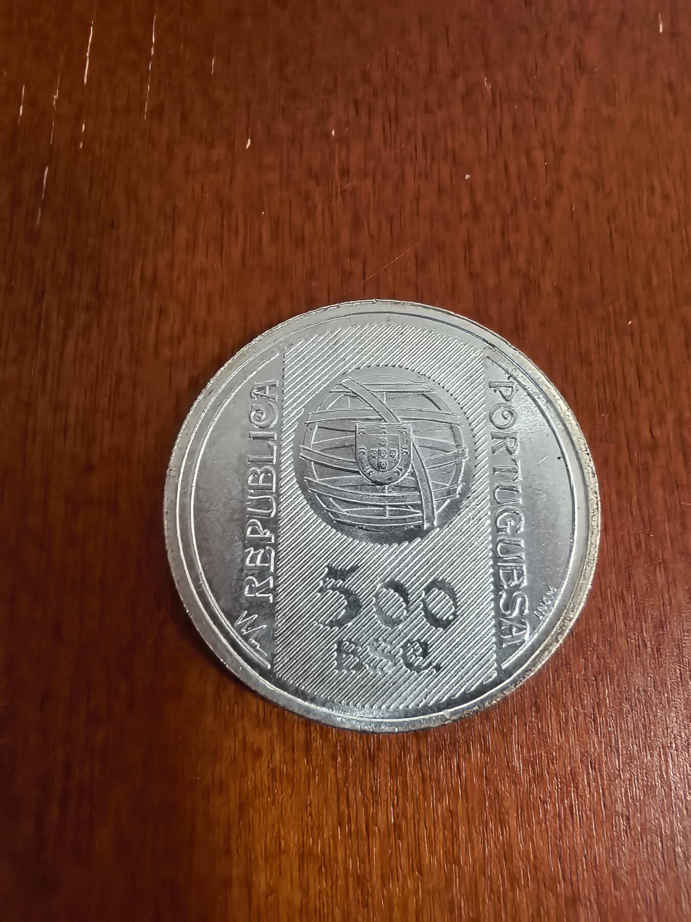长老汇蛇年精选第三十一场拍卖 1996葡萄牙国家银行150周年500埃斯库多斯银币