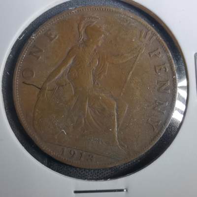 沼泽如烟--第803场 - 英国1913年1便士