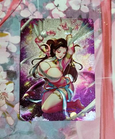龙虎卡牌第48场 （无佣金，满120包邮，欢迎送拍，摩点开车） - 粗闪 燎原十二生肖 玲姐 未羊