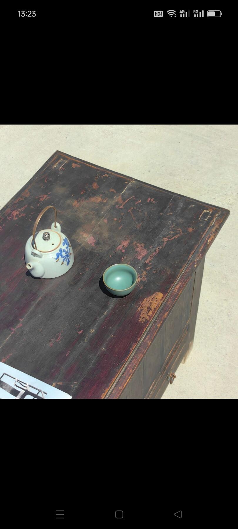 老桌子  茶桌  茶水柜  老柜子  老家具  老物件收藏  茶空间  旧物古道具 尺寸：108×44×54厘米 品相完好、做工考究、包浆自然、空间陈设！