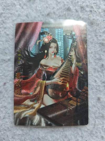 龙虎卡牌第48场 （无佣金，满120包邮，欢迎送拍，摩点开车） - 粗闪卡 神州群英志 蔡文姬