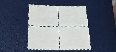 德国邮票专场，都是四方联 德国邮票四方联一张，1992年发行，普鲁士元帅   梅斯特尔。品相如图