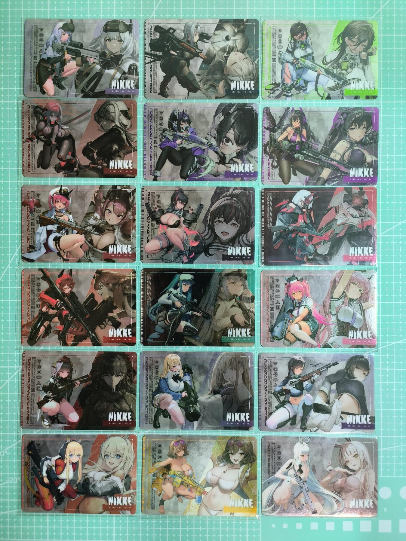 C先生卡牌 第8期 豪杰传亲签 西游姬亲签 卡德曼亲签 人间传亲签（品控显微镜勿拍！默认微瑕。持续收拍品中。。欢迎送拍） 《妮姬·胜利女神》横版 裸卡 18张