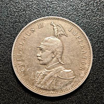 【德藏】世界币章拍卖第140期（拍品征集中~欢迎藏友联系） - 1914年 德属东非1卢比银币 直径约：30.5mm；重约：11.6g