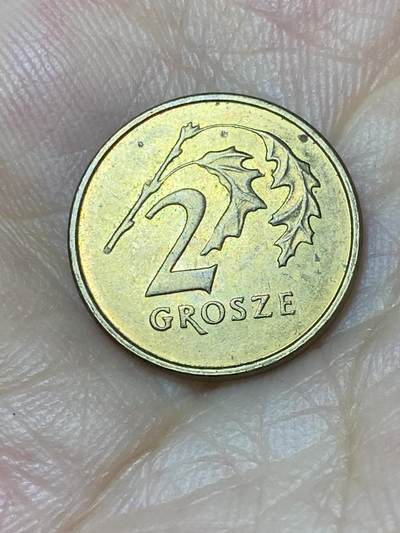 2025年第七十四场(总第一百场）外国好品散币(免佣金) - 波兰🇵🇱2005年2格罗希(新版第一版，黄铜材质无磁版)