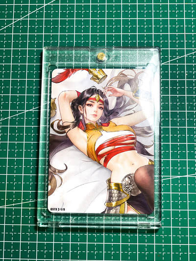显眼宝25期 颜值精选 - 【带卡砖】 古风角色卡一张 背后大头 折光彩闪  63*88