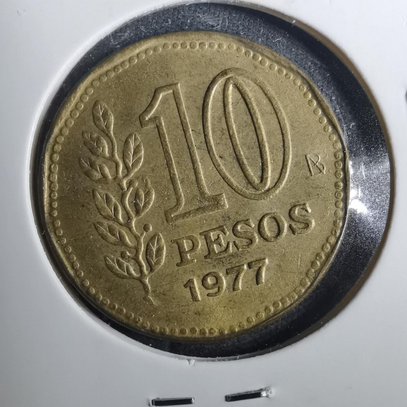 沼泽如烟--第803场 阿根廷1977年10比索