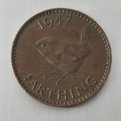 Krab外币市集Vol.23 - 英国1947年1法新