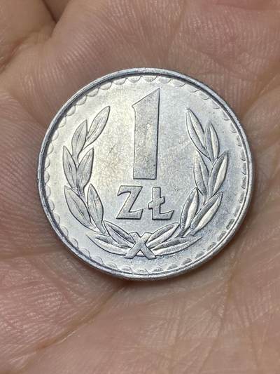 2025年第七十四场(总第一百场）外国好品散币(免佣金) - 波兰🇵🇱1986年1兹罗提(人民共和国时期第二版，小字版，MW标首发年仅发)