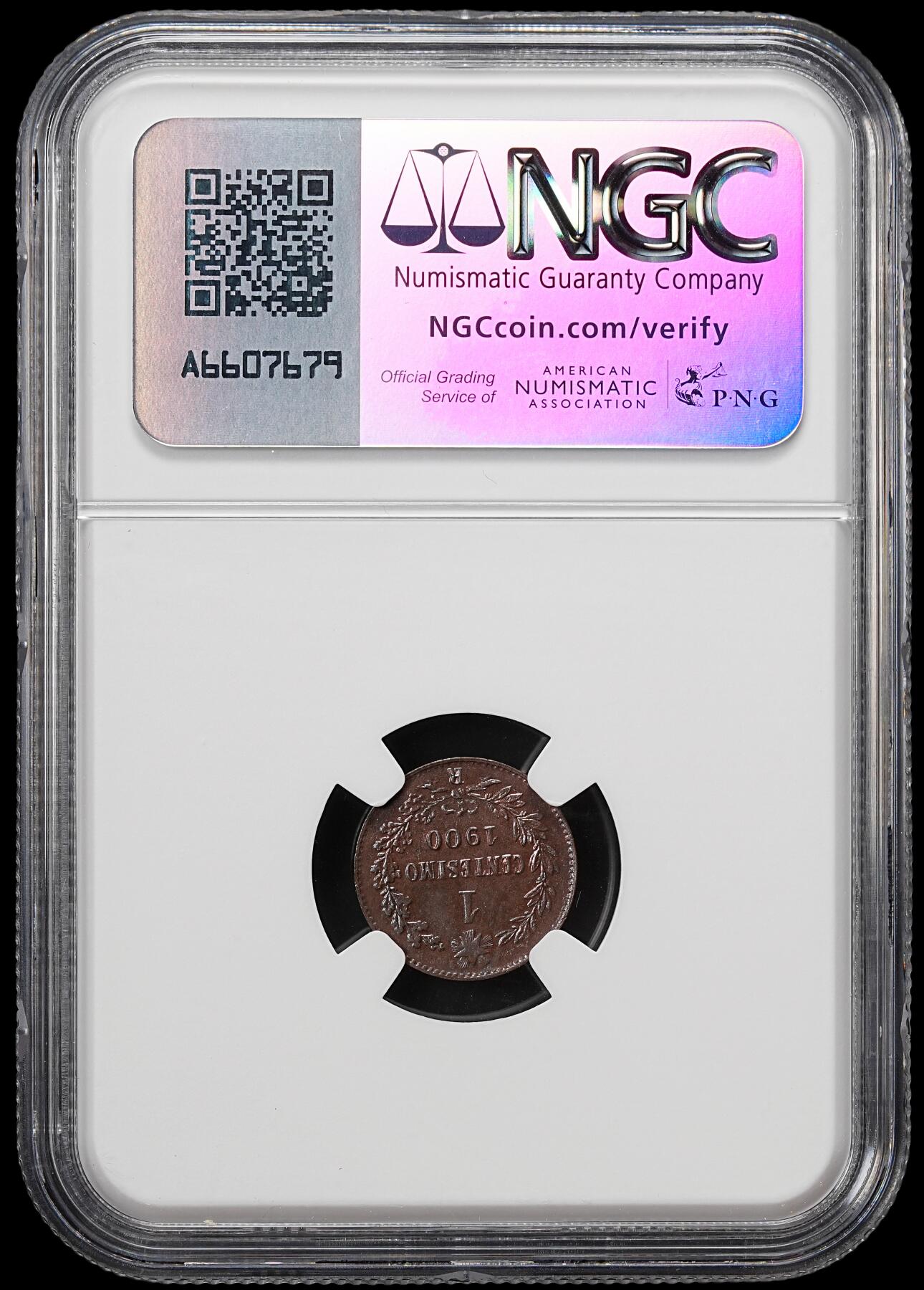 修遠堂世界钱币第七十九期 NGC MS64BN 1900年意大利1分铜币