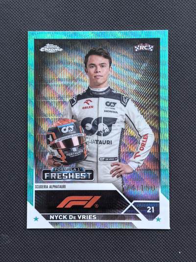Topps - 25枚限定 2024 Finest F1 角田裕毅 Masters 2024 Topps Finest 元年F1 赛车卡角田裕毅小红牛车队11/25编