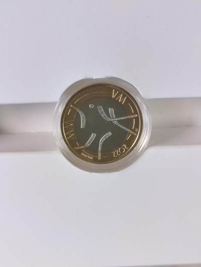 第169期拍卖【长期征集拍品】 - 芬兰2022年曲棍球5欧双色精制纪念币