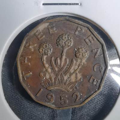 沼泽如烟--第803场 - 英国1952年3便士