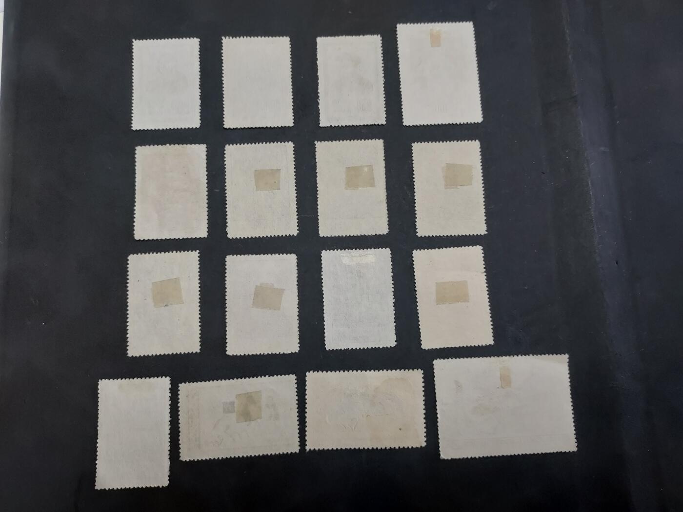  博彦收藏 TM 8月14日 邮票专场 老纪特散票16枚，背贴等 上品