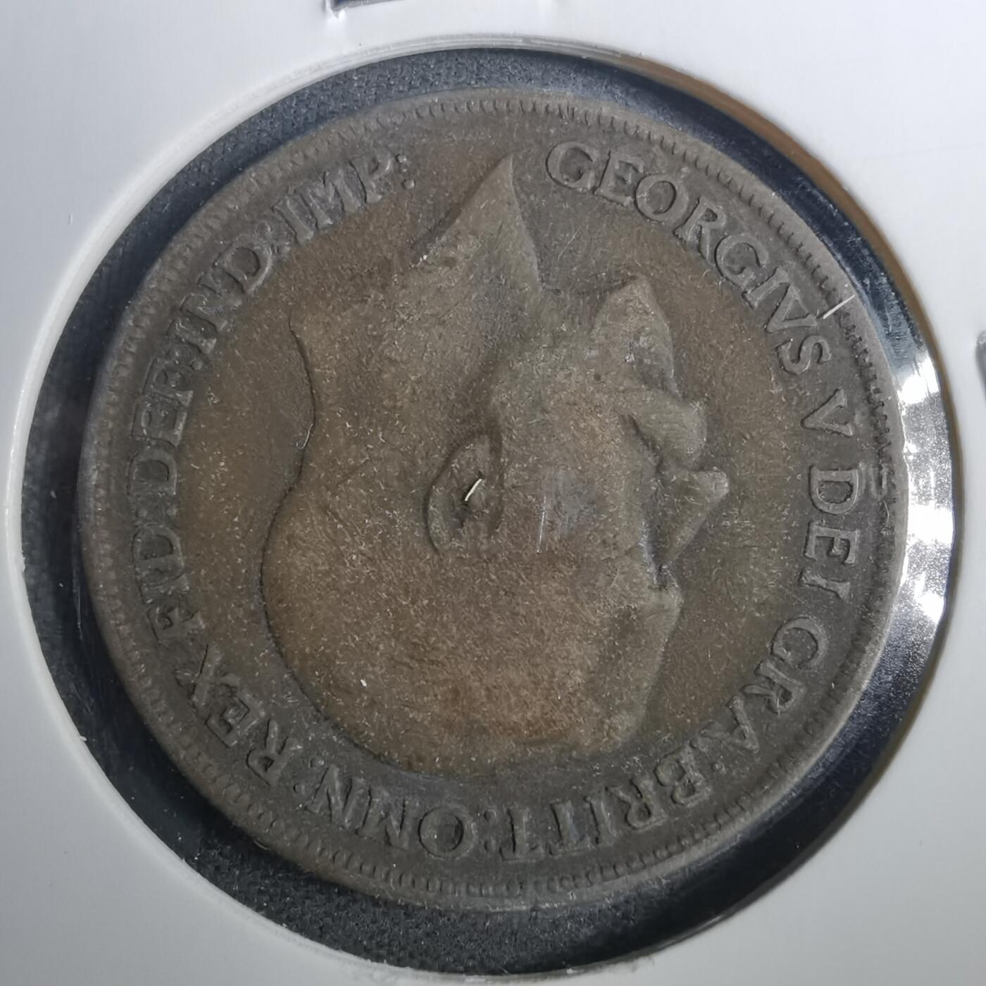 沼泽如烟--第803场 英国1917年1便士