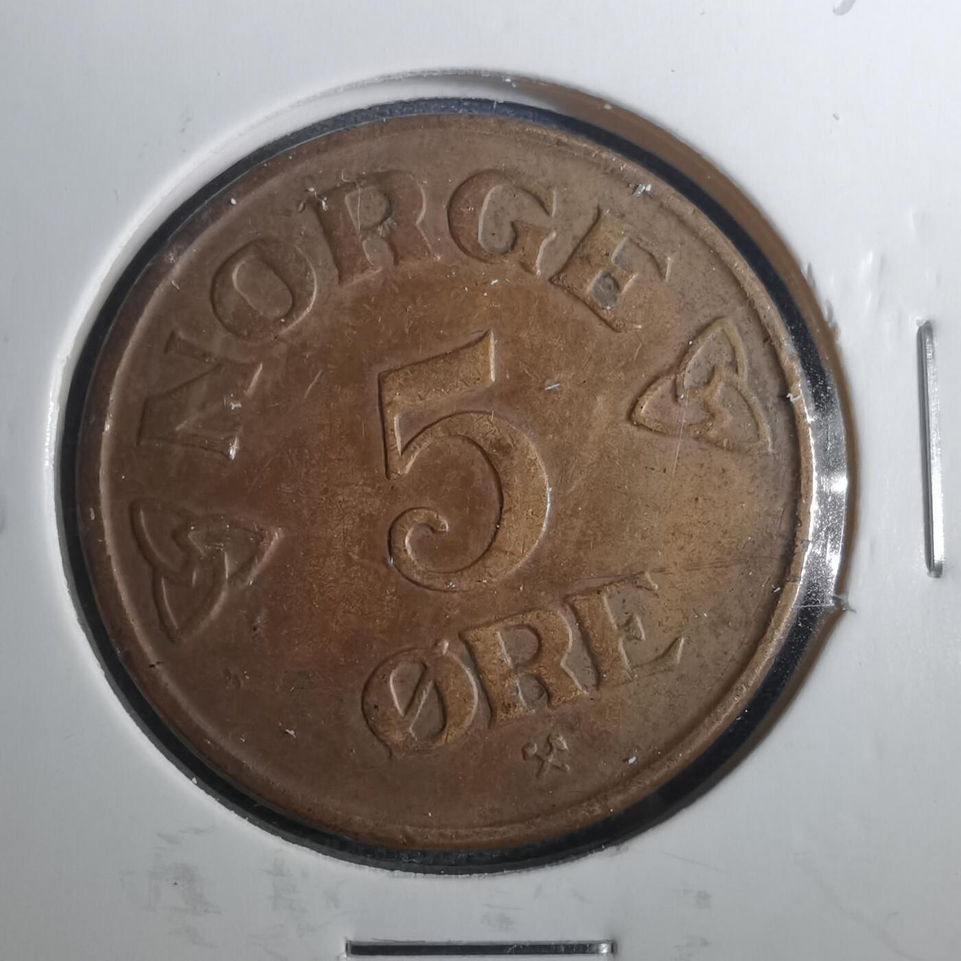 沼泽如烟--第803场 挪威1953年5欧尔