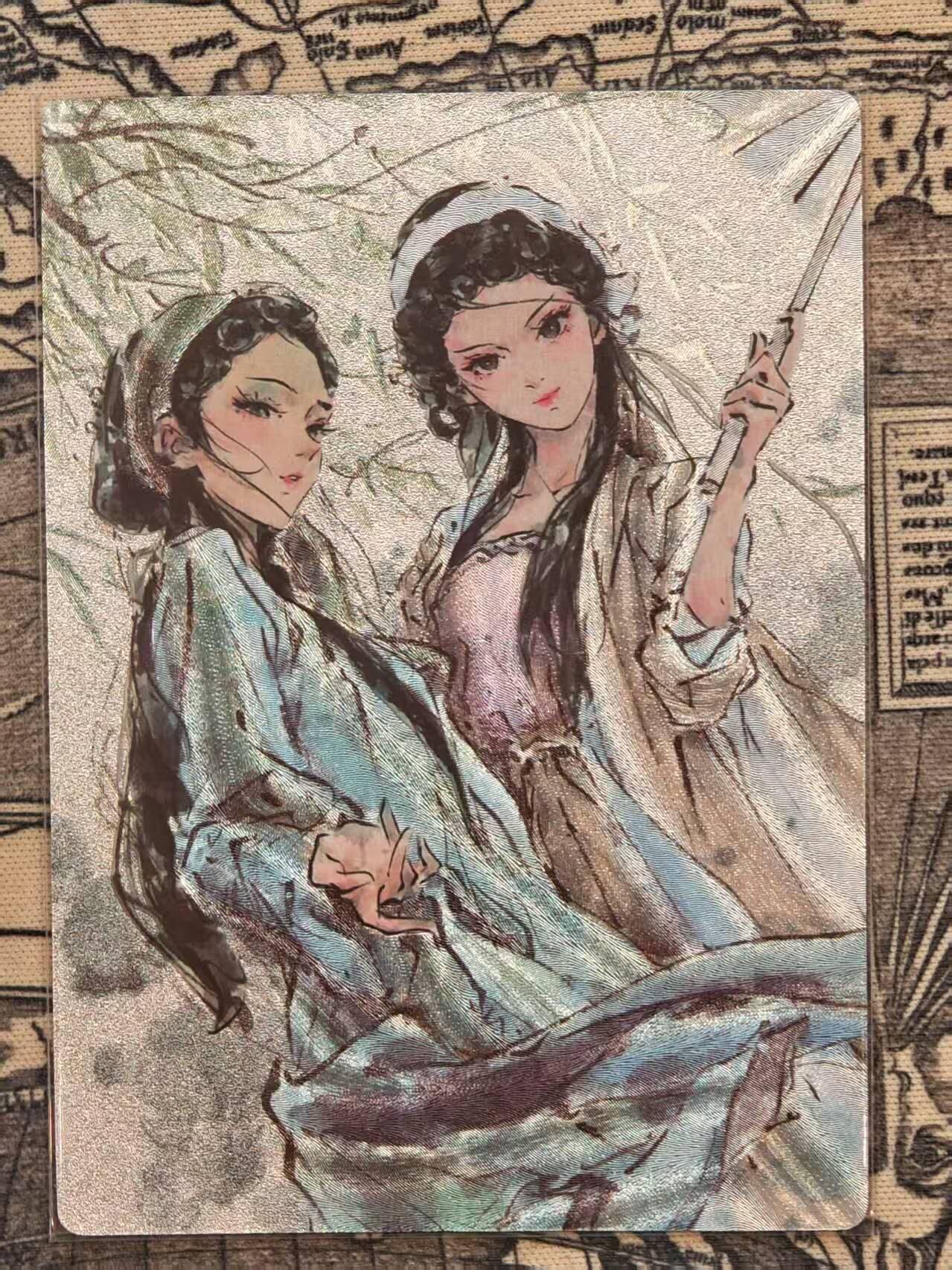 龙虎卡牌第48场 （无佣金，满120包邮，欢迎送拍，摩点开车） 粗闪卡 星宿文创 蛇年特卡