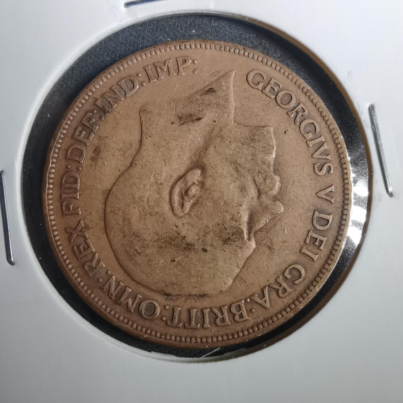 沼泽如烟--第803场 英国1916年1便士