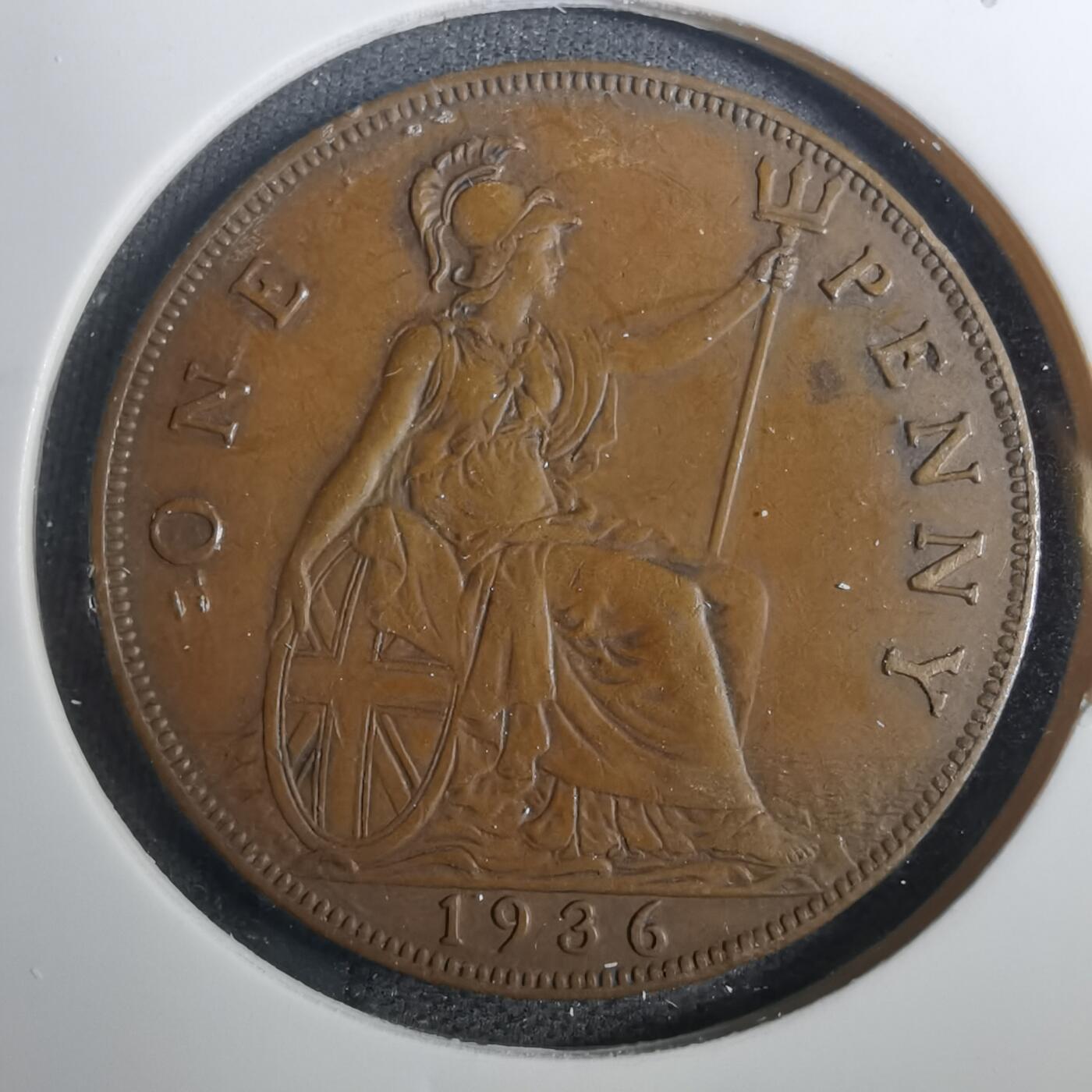 沼泽如烟--第803场 英国1936年1便士