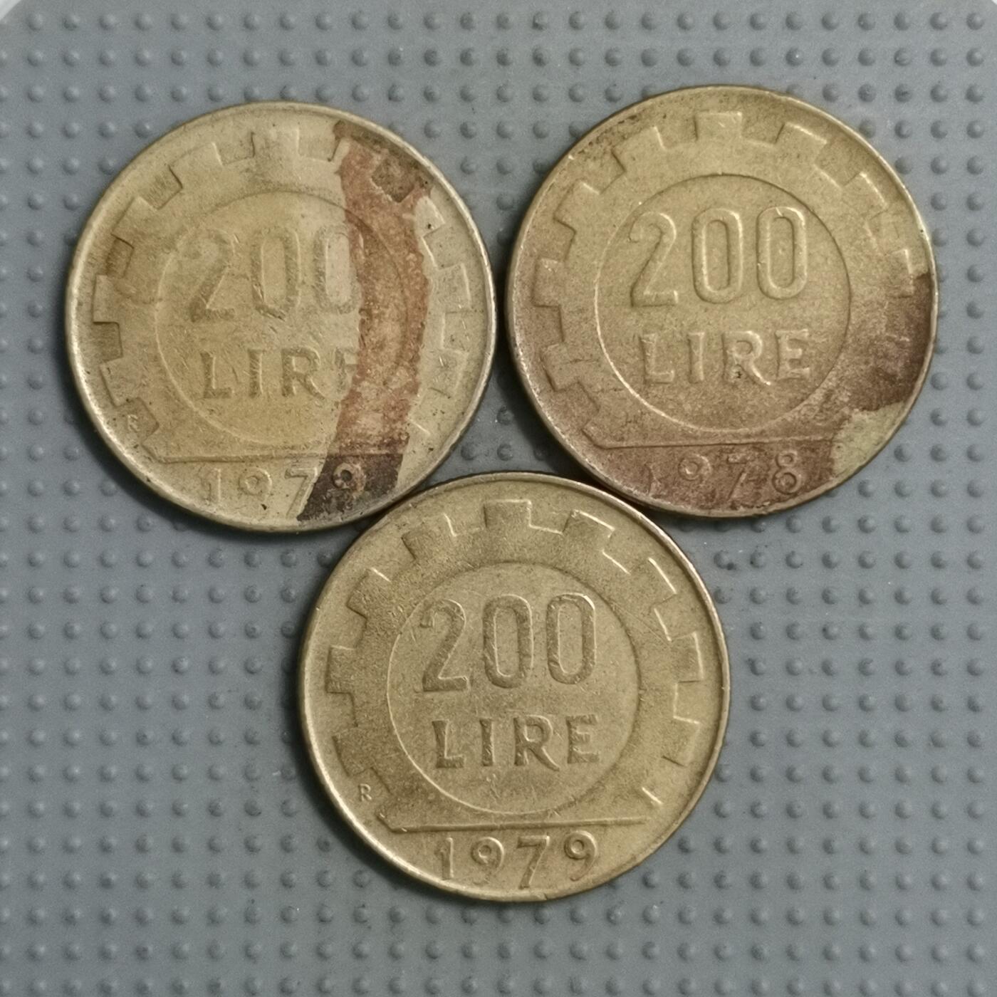 2025年第71场各国散币拍卖（总第71场） 意大利200里拉3枚