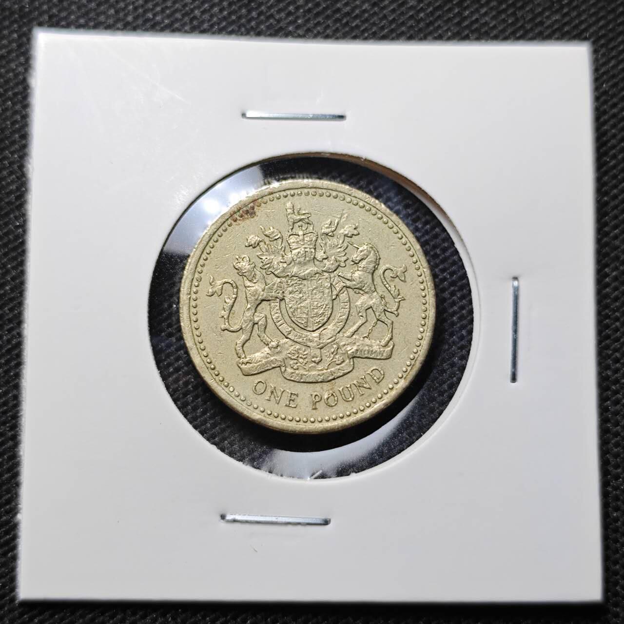 KK钱币收藏小铺 第315期 2月预留时间 周末发货 1993英国1镑 
