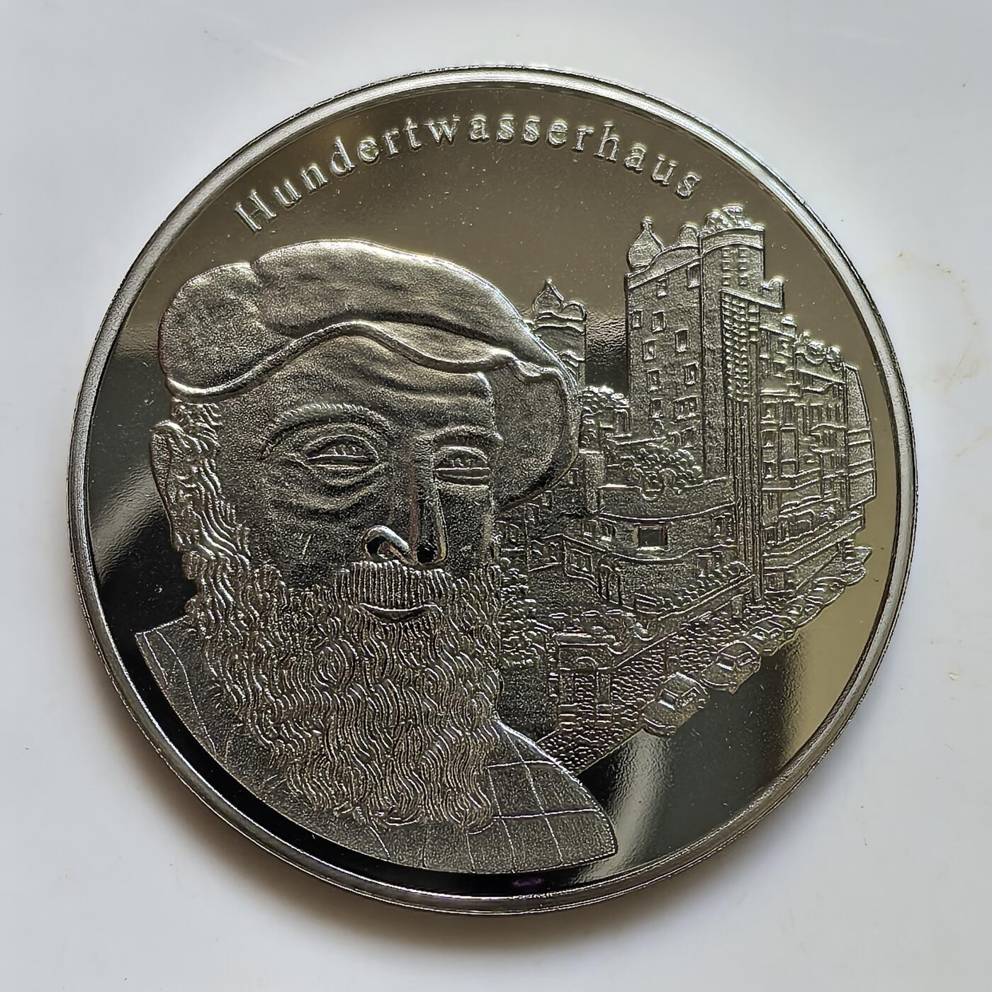 道一币馆币章第一百三十九场 奥地利维也纳城市景观纪念章