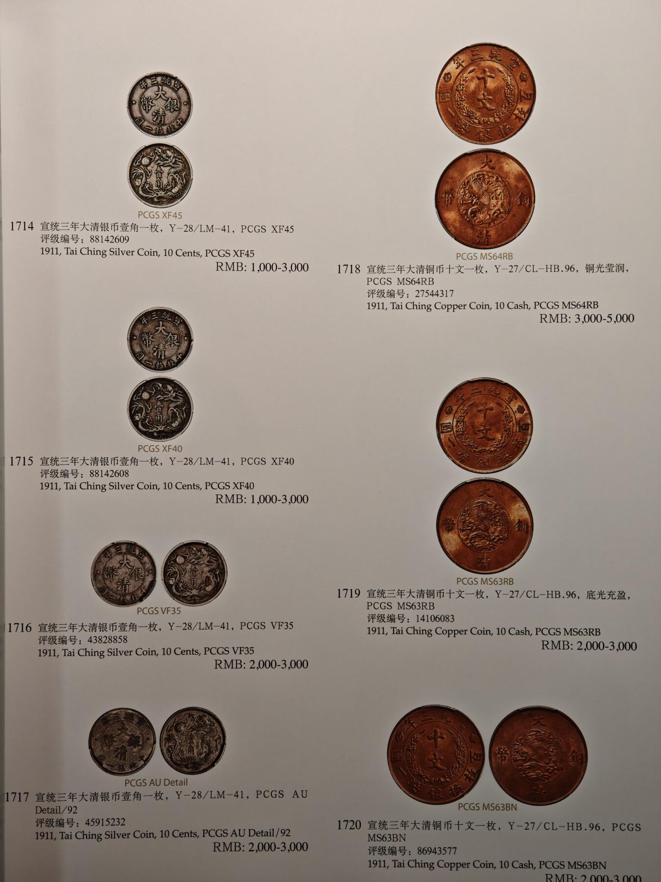 【德藏】世界币章拍卖第140期（拍品征集中~欢迎藏友联系）