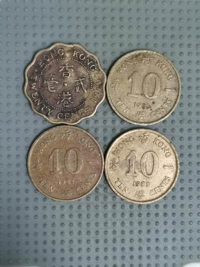 2025年第70场各国散币拍卖（总第70场） - 香港4枚