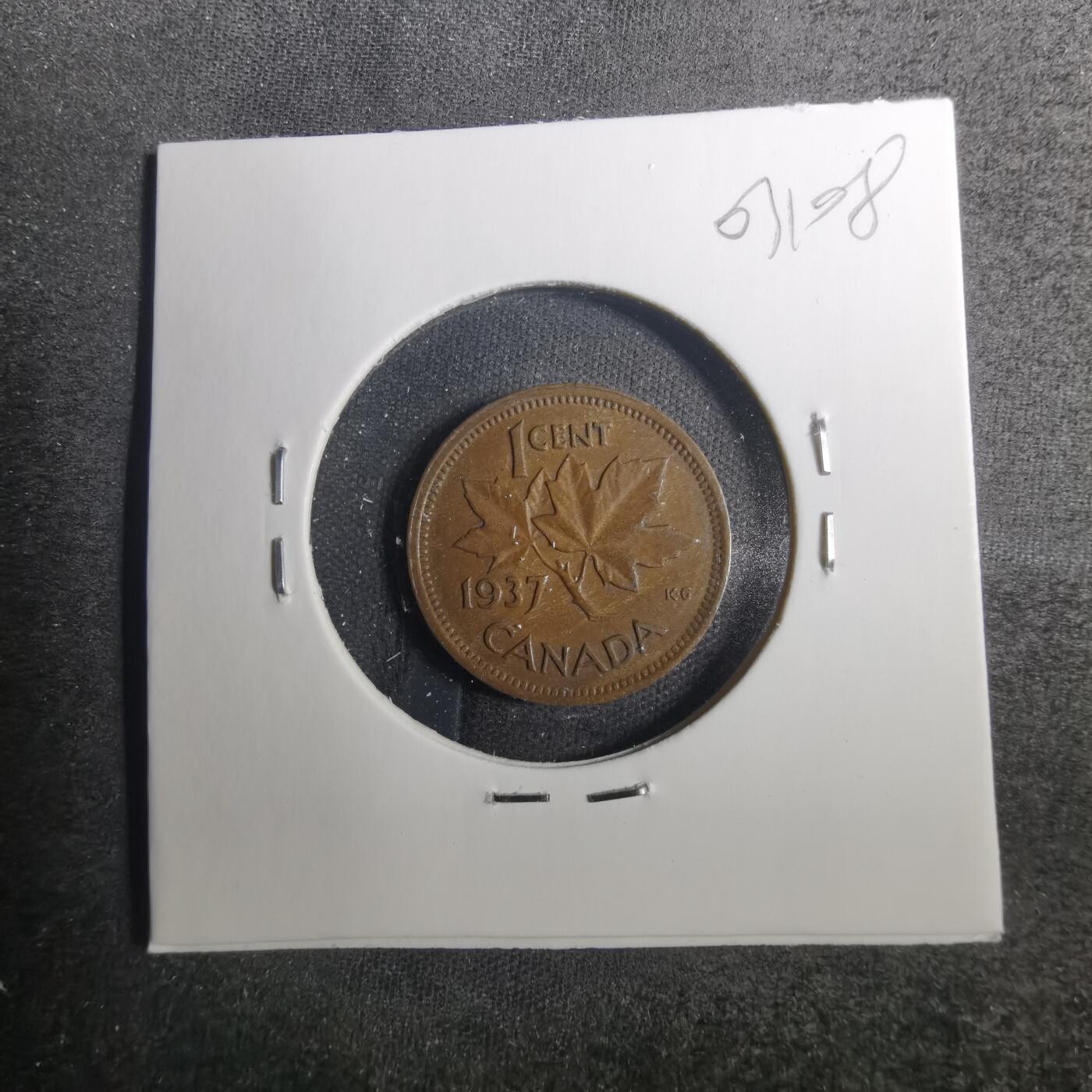 沼泽如烟--第803场 加拿大1937年一分