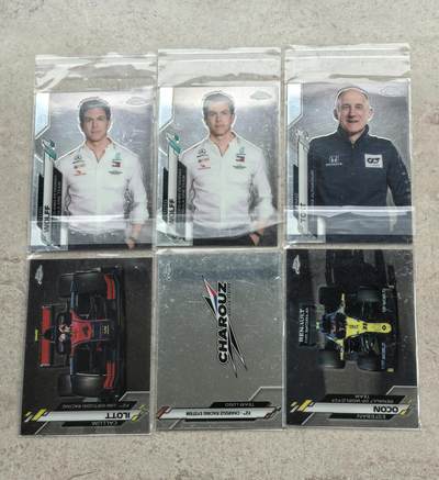 【博洋堂】卡牌拍卖专场第002期 - 2020 Topps Chrome F1 赛车卡 6张一组 元年少见