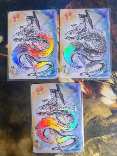 阳大大卡牌超级大甩拍第64期（周五晚上九点截拍，持续收拍品，进群福利早知道） - 【三宫】启读文化 沈鑫 白娘子 霸气彩闪