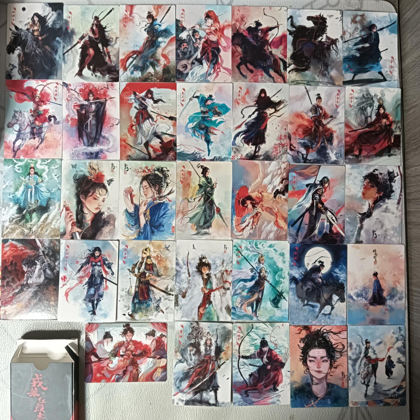 花开卡拍第33期（8月3号周日截拍，品控勿拍!!!拍品不寄存，运费5元，自制卡难免瑕疵，可能存在轻微撞角爆边等出厂瑕疵，品控介意勿拍！）