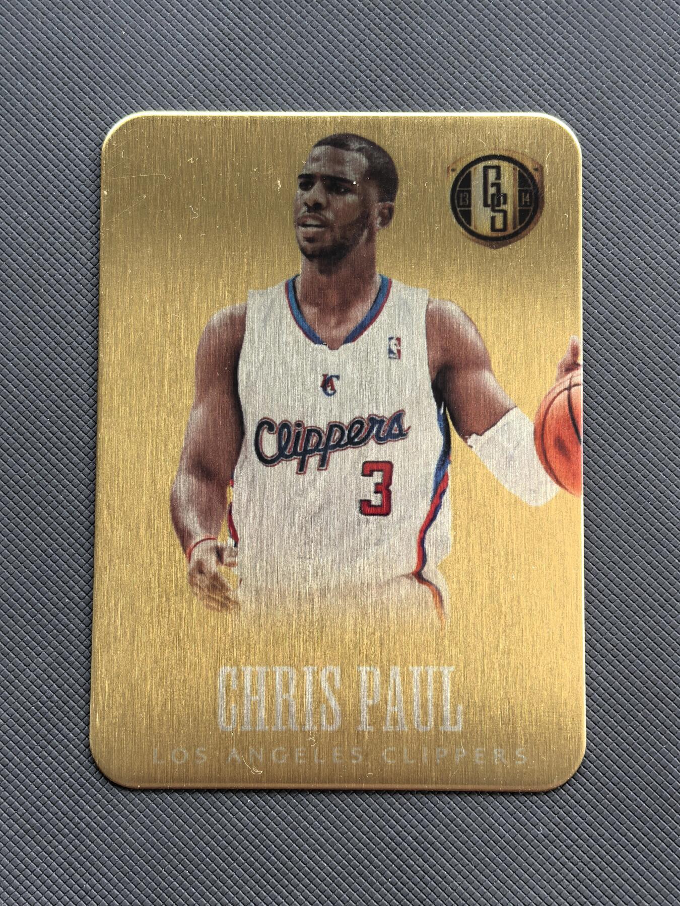 【博洋堂】卡牌拍卖专场第002期 2013-14 Panini 克里斯保罗 快船队 金砖铁板特卡 少见