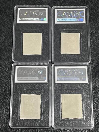 洪涛臻品批发群 精选邮票限时拍卖第1119期  纪1  政协 东贴  原版新全  ASG85OP，最严格时期出分，老纪特原版精品票，票状态一流，无明显瑕疵，可以去搏90高分，非常难得的精品票，原版票是精品中的精品，有较高的收藏投资价值，喜欢不要错过