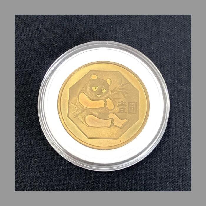 贵金属精制铜币 1983年精制熊猫铜币