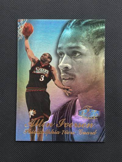 【博洋堂】卡牌拍卖专场第002期 - 1997-98 Fleer Flair Showcase系列 艾弗森 答案 76人对 绝版好卡