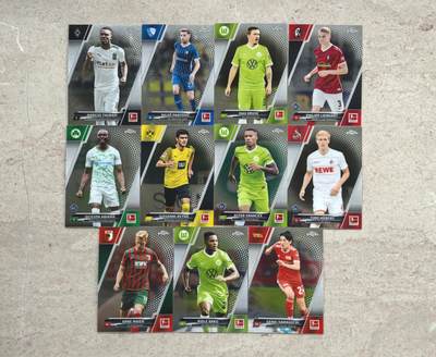 【博洋堂】卡牌拍卖专场第002期 - 2022 Topps Chrome 德甲系列 11张无重复一组
