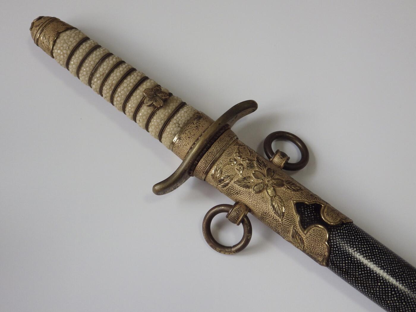 RimeNova韵星2025军品类夏季拍卖会-- RimeNova 2025 Summer Militaria Sale 日本IJN短剑（海短）