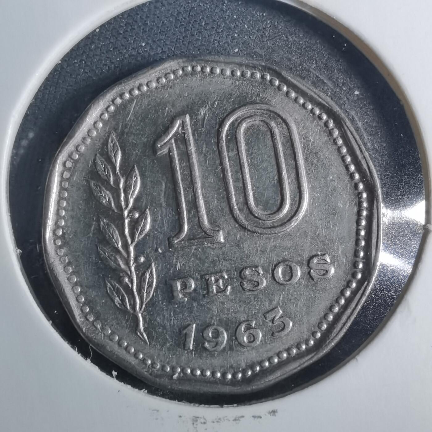沼泽如烟--第803场 阿根廷1963年10比索