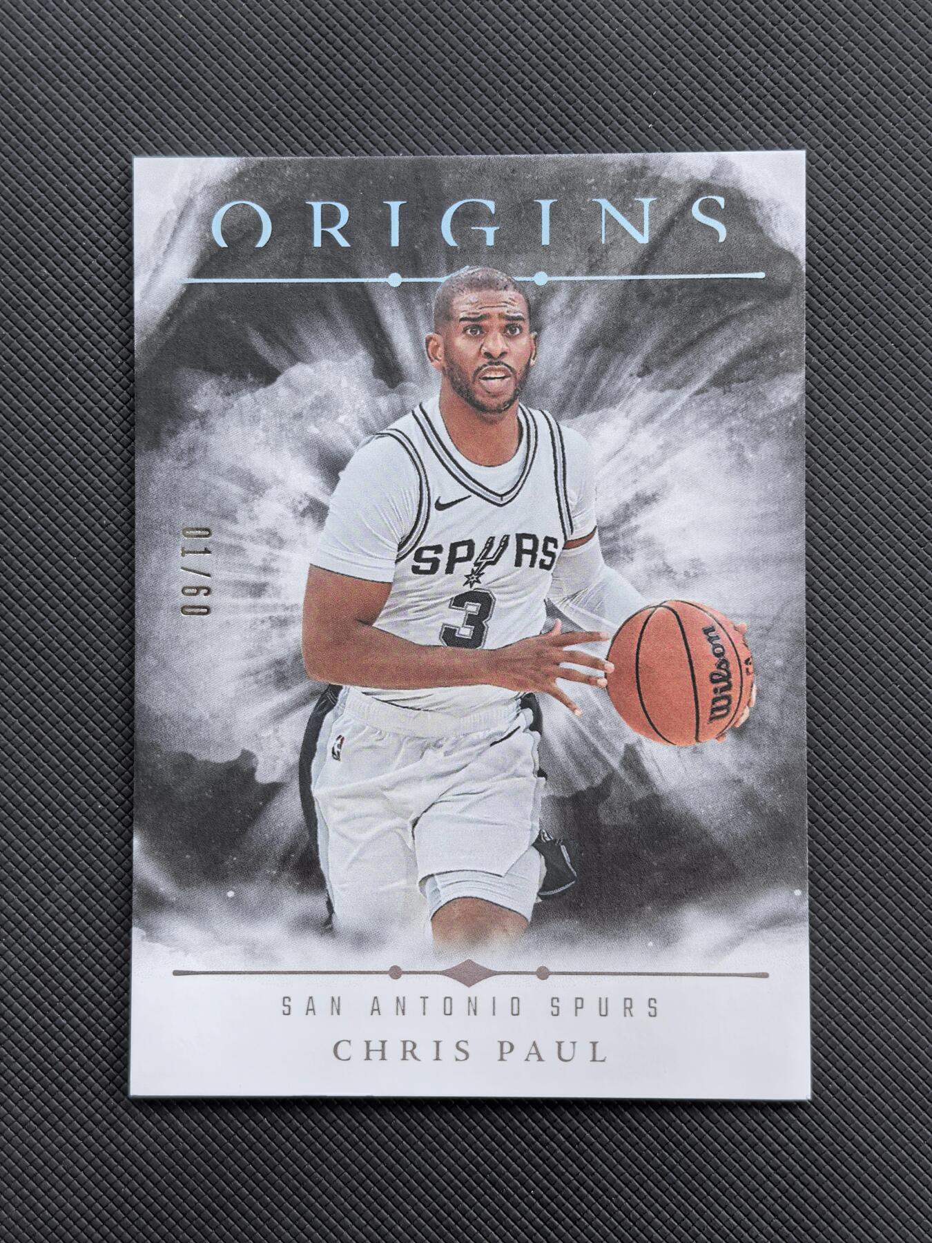 【博洋堂】卡牌拍卖专场第002期 2024-25 Panini Origins起源系列 克里斯保罗 马刺队 01/60编 首编