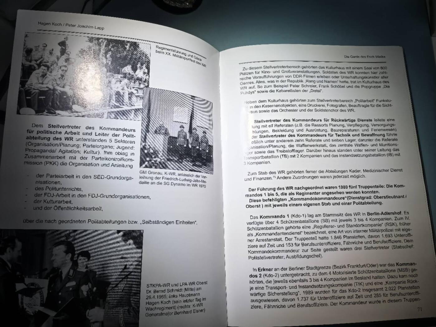 盛世勋华——号角文化勋章邮票专场拍卖第273期 东德国安部捷尔任斯基卫戍团全史 184页