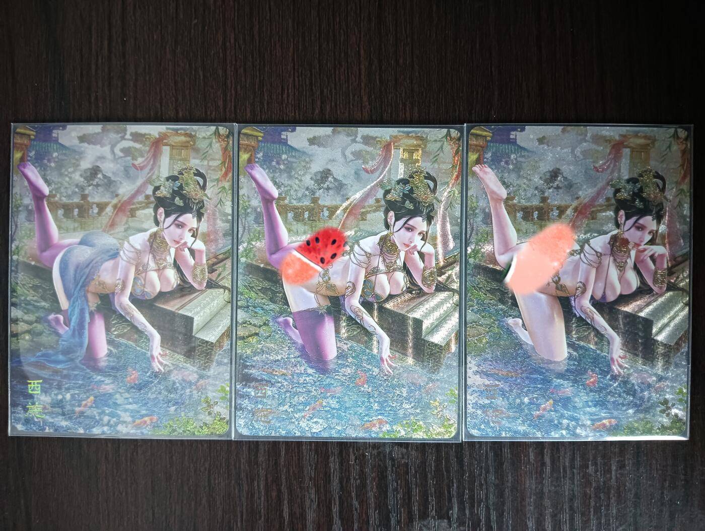 花开卡拍第33期（8月3号周日截拍，品控勿拍!!!拍品不寄存，运费5元，自制卡难免瑕疵，可能存在轻微撞角爆边等出厂瑕疵，品控介意勿拍！）