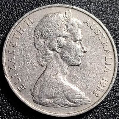 泉币菌-第69场-精品欢乐场-第2场 / 福利放送，感谢大家一直以来的支持。68-72场中，凡拍中15单及以上者，非偏远地区购买者，其所购所有商品满30包邮。       （特别说明：偏远地区包邮条件除满足购满15单及以上外，内蒙古、青海、西藏、宁夏需要满48包邮，新疆、西藏需要满68包邮。） 1982年英属澳大利亚20分 伊丽莎白女王  鸭嘴兽  28.5mm